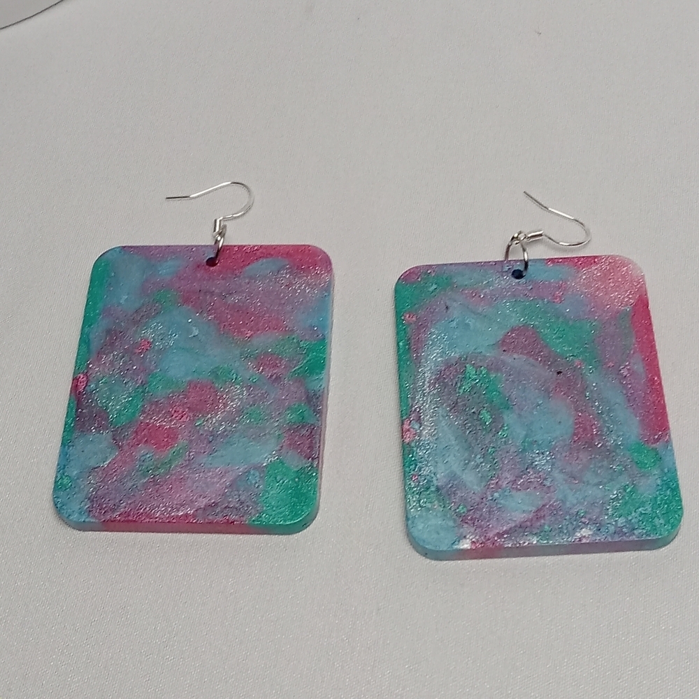 Hand Crafted Multicolor Earrings